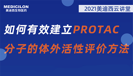 【云讲堂】：如何有效建立PROTAC分子的体外活性评价方法？